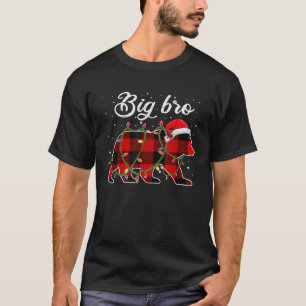 Big Bro Bar Red Buffalo Kariert Brother Bear Pajam T-Shirt