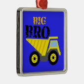 Big Bro Bau Gelber Sprungwagen Ornament Aus Metall (Rechts)