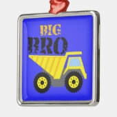 Big Bro Bau Gelber Sprungwagen Ornament Aus Metall (Links)