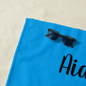 Big Bro Bau Gelber Sprungwagen Strandtuch (Beispiel)