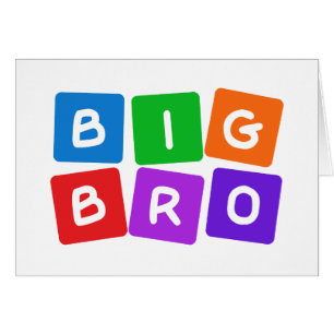 Big Bro benutzerdefinierte Blankokarten