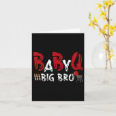 Big Bro Byby Grillen Karte (Gelbe Blume)