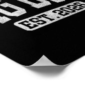 Big Bro Est 2026 New Big Bro Announcement Cool Bro Poster (Ecke)