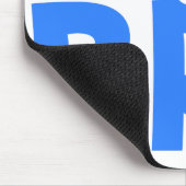 BIG BRO in Rot und Blau Mousepad (Ecke)