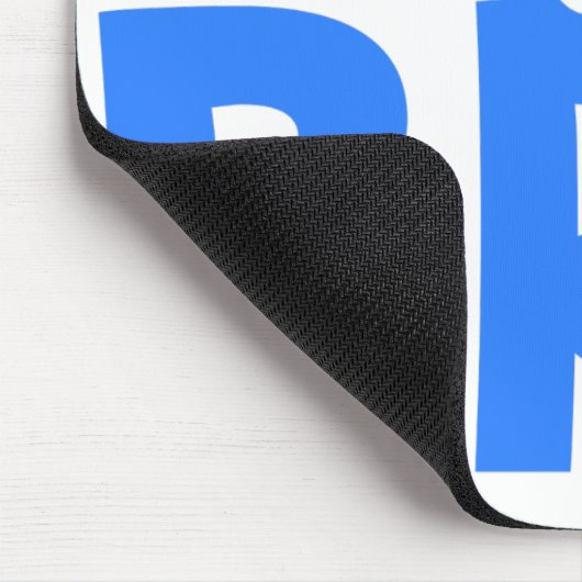 BIG BRO in Rot und Blau Mousepad (Ecke)