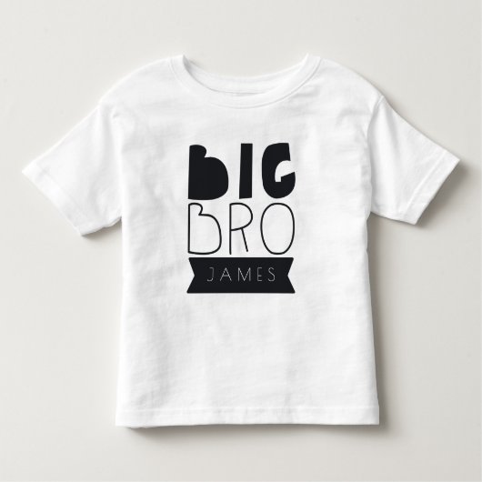 Big Bro & Lil Bro Set Kleinkind T-shirt (Vorderseite)