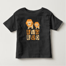 Big Bro Lion Brother Boys T - Shirt