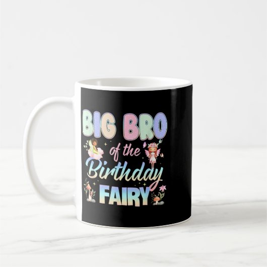 Big Bro Of The Birthday Fairy Little Girl Magical Kaffeetasse (Links)