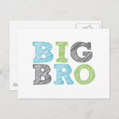 Big Bro Postkarte (Vorne/Hinten)