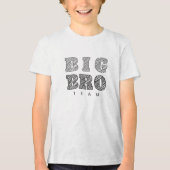 Big-bro-Team Tri-Blend Shirt (Vorderseite)