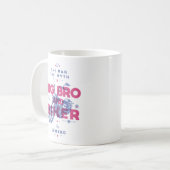 Big Bro und Biker der Mann der Mythos der Legende Kaffeetasse (Vorderseite Links)