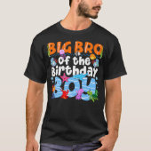 Big Bro Under Sea Birthday Party Boys Ocean Sea An T-Shirt (Vorderseite)