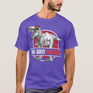 Big Brosaurus T-Rex Shirt Funny Big Bro Saurus