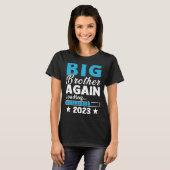 Big Brother 2023 Loading Baby Announcement First T T-Shirt (Vorne ganz)