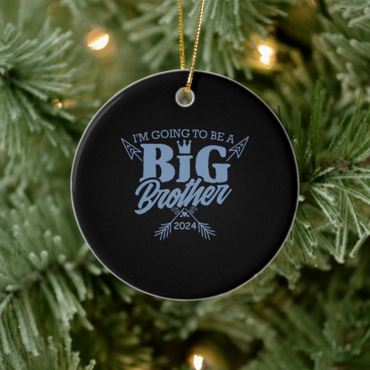 Big Brother 2024: Perfect Birth Gift! Keramik Ornament (Baum)