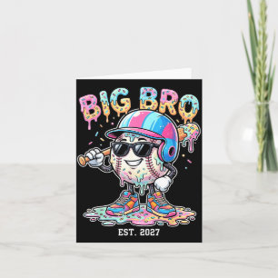 Big Brother 2027 Eiscreme Baseball Tropfnass Neu B Karte
