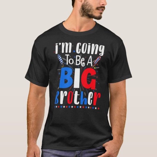 Big Brother 4. Juli Schwangerschaft Geschlecht zei T-Shirt (Vorderseite)