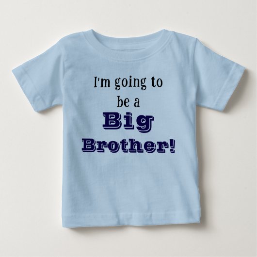 Big Brother Baby T-shirt (Vorderseite)