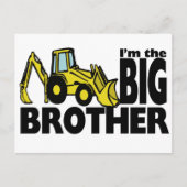 Big Brother Backhoe Postkarte (Vorderseite)