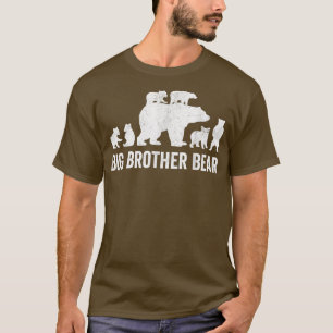 Big Brother Bear Shirts, Funny Six Cub Siblans Ol T-Shirt