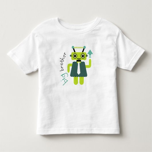 Big Brother Beep Piep Robot Kleinkind T-shirt (Vorderseite)