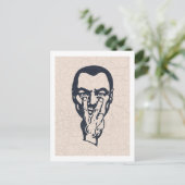 Big Brother beobachten Postkarte (Stehend Vorderseite)