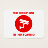Big Brother beobachtet 1984 ingsoc (Rückseite)