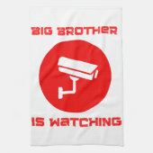 Big Brother beobachtet 1984 ingsoc Geschirrtuch (Vertikal)
