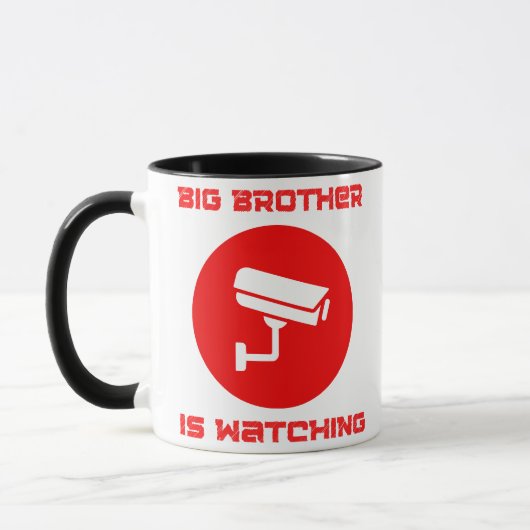 Big Brother beobachtet 1984 ingsoc Tasse (Links)