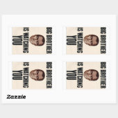 Big Brother beobachtet Aufkleber (Blatt)