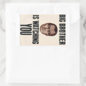 Big Brother beobachtet Aufkleber (Tasche)