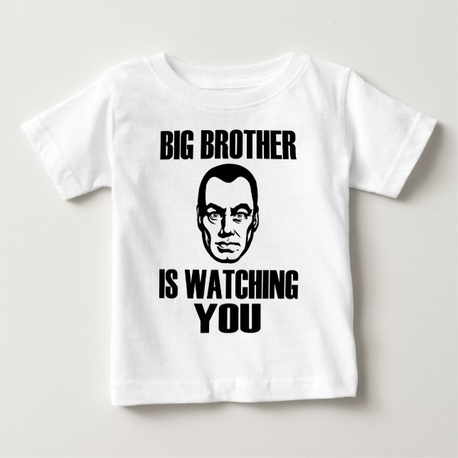 Big Brother beobachtet dich Baby T-shirt (Vorderseite)