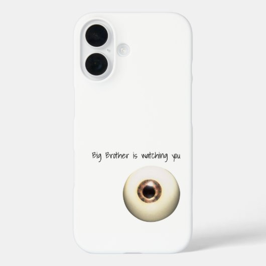 Big Brother beobachtet dich Case-Mate iPhone Hülle (Rückseite)