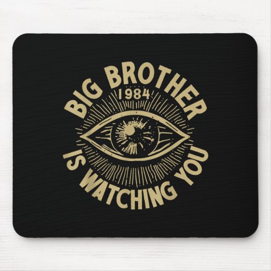 Big Brother beobachtet dich Mousepad (Vorne)