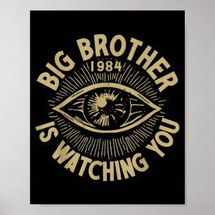 Big Brother beobachtet dich Poster