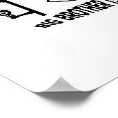 Big Brother beobachtet Poster (Ecke)