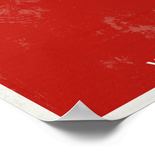 Big Brother beobachtet Sie beim Drucken Poster (Ecke)