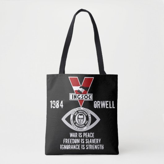 Big Brother beobachtet Tasche (Vorderseite)