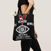 Big Brother beobachtet Tasche (Von Nahem)