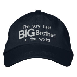 Big Brother - bestickter Hut