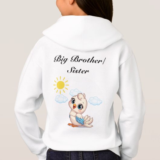 "Big Brother" / "Big Sister" Sweatshirt (Rückseite)