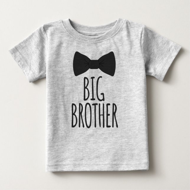 Big Brother Bowtie Baby T-shirt (Vorderseite)