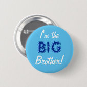 Big Brother Button/Button-Pin Button (Vorne & Hinten)