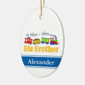 Big Brother Choo Choo Zug Keramikornament (Links)
