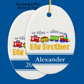 Big Brother Choo Choo Zug Keramikornament