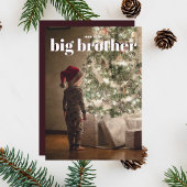 Big Brother Christmas Prenouncancy Card Einladung