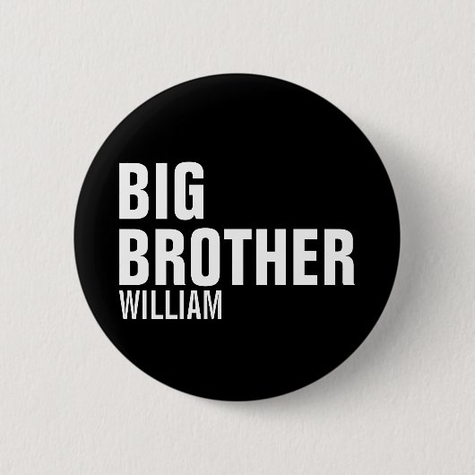 Big Brother Custom Round Button (Vorderseite)