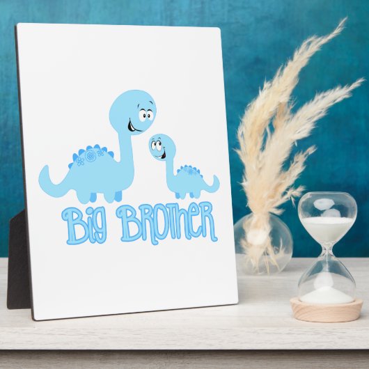 Big Brother Dinosaur Fotoplatte (Seite)