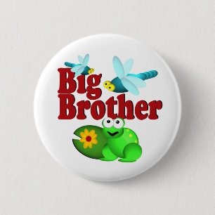 Big Brother Dragonfly Button