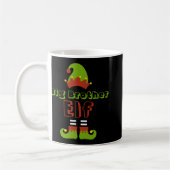 Big Brother Elf Christmas Xmas Cute T Shirt Kaffeetasse (Links)